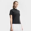 Fila Теннис Простой Классический Базовый Спортивный Повседневный Удобный Универсальный Дышащий С коротким рукавом Поло Женские топы Легендарно-Синий A11W623104FNV