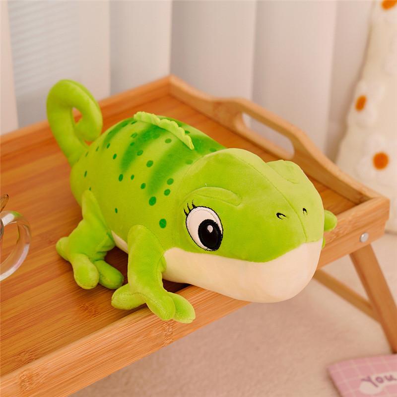 Chameleon Plush Toy Soft Stuffed Animal Kids Birthday Gift For Children