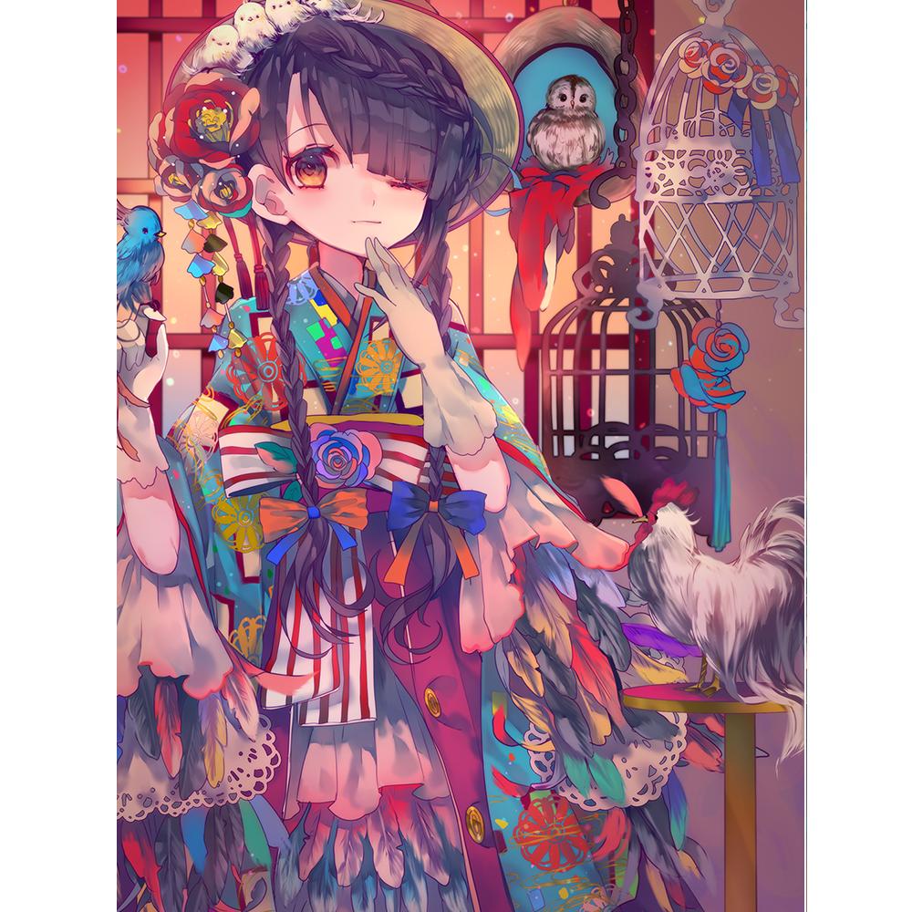 Полный круглый мозаика Алмазная вышивка Сейлор Мун 5D DIY алмазная живопись вышивка крестиком украшения дома наборы для рисования