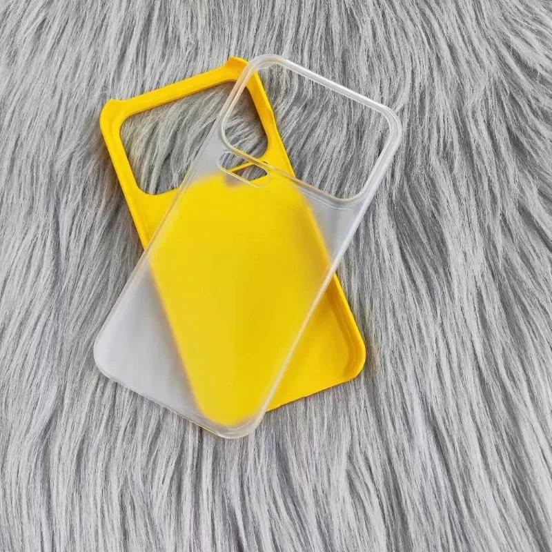 Тонкий матовый безрамочный жесткий ПК-кейс для Xiaomi 18 17 Pro Max 17T 15T Pro, Skin Touch, Ультратонкий, Полуобернутый, Защита от царапин, Задняя крышка