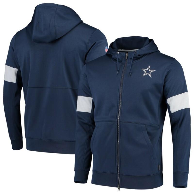 Mens NFL Football Zip-Up Hoodie Sports Sweatshirt Casual Loose Fit