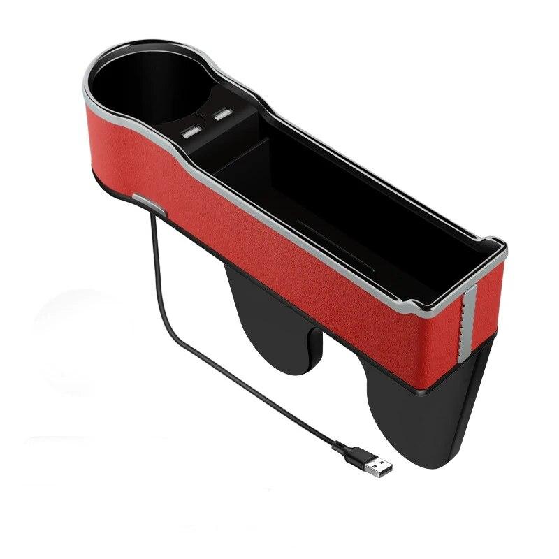 Ящик для хранения автомобиля, щелевой автомобильный ящик для хранения швов, многофункциональный органайзер для хранения зарядных принадлежностей, предметы интерьера, укладка, уборка