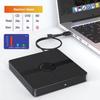 Внешний привод Blu-ray USB 3.0 Портативный 3D BD-Combo Оптический привод CD DVD Проигрыватель CD Пишущий привод Читатель для ноутбука ПК Windows 11/10 Mac