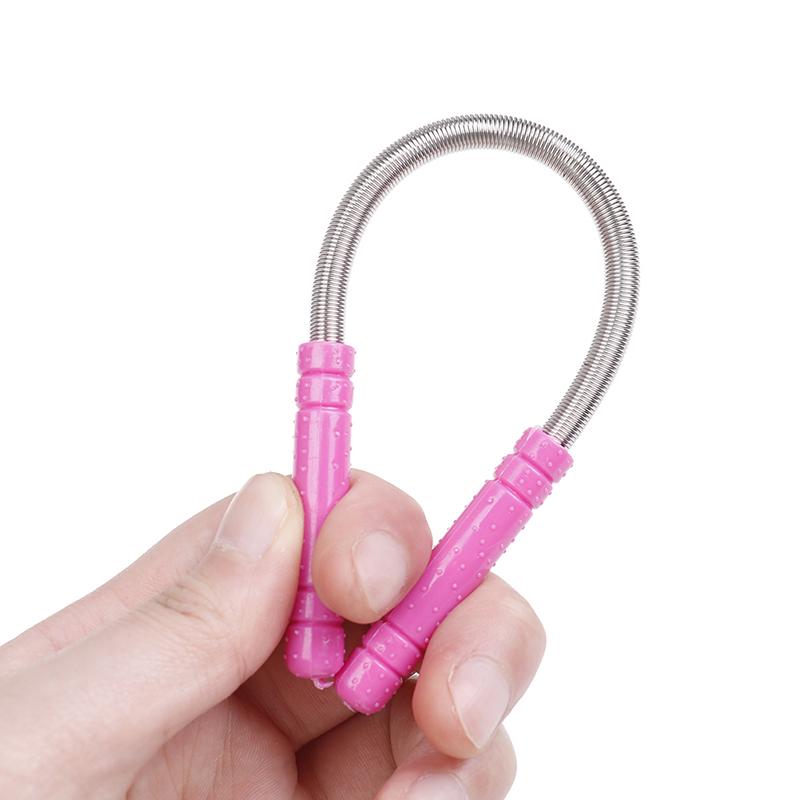 Facial Hair Remover Spring,Threading Hair Removal Removes Hair ,Epilator Stick and Eyebrow Shaping Razor,Cleaning Epilator Stick Beauty Tool