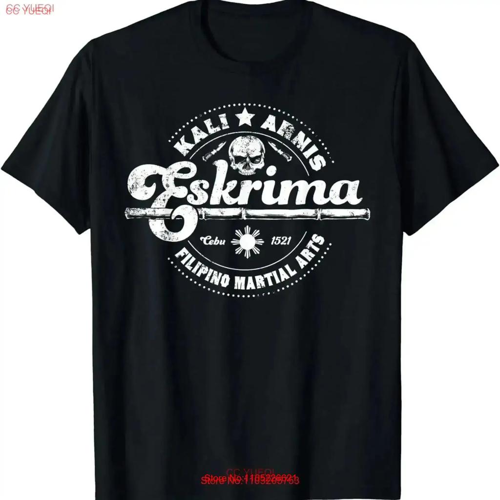 New Limited Eskrima Filipino Martial Arts T Shirt S 3xl Vintage Homme Slightly Breathable Stretched Vintage