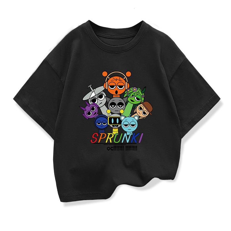 Летняя детская футболка с коротким рукавом для мальчиков, топы с героями мультфильмов, футболки для девочек, детская одежда из хлопка