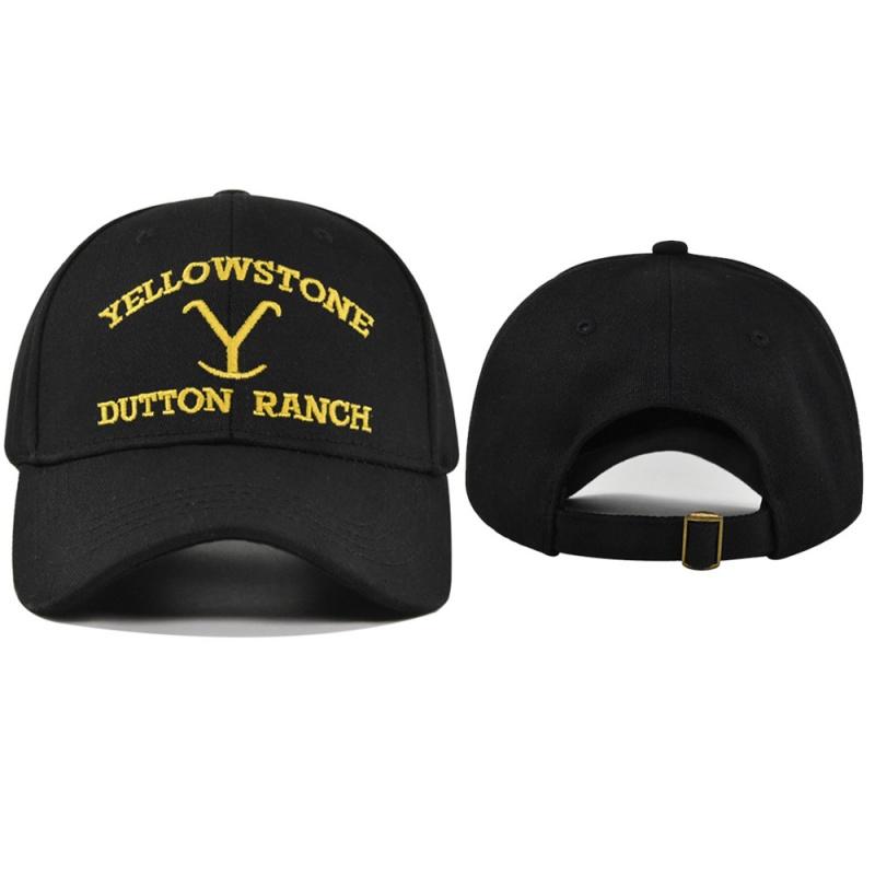 Новая летняя шляпа-бейсболка Yellowstone Dutton Ranch с отверстием для хвоста, потертая, с вышивкой, для улицы, защита от солнца, однотонная