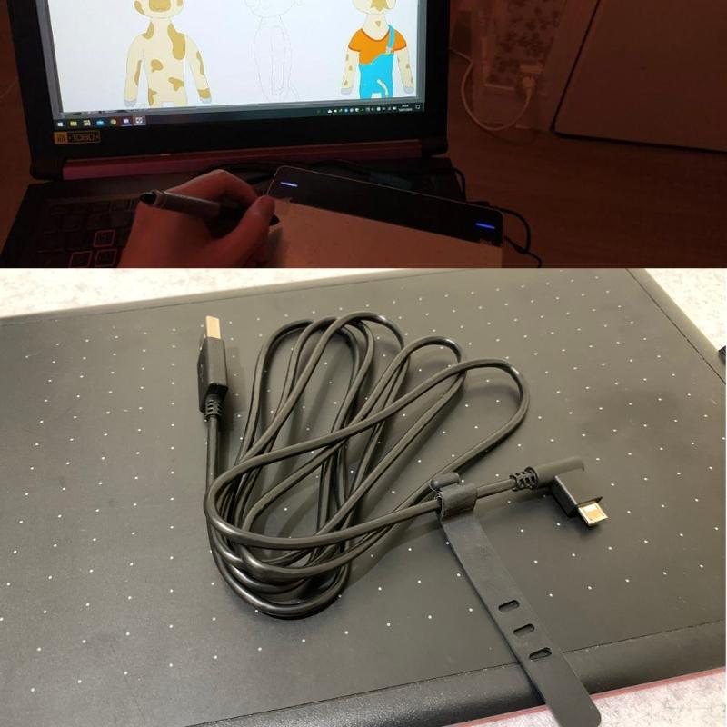 USB-кабель для графического планшета CTL4100 CTL6100 CTL471 CTH680, кабель для передачи данных, зарядки и питания