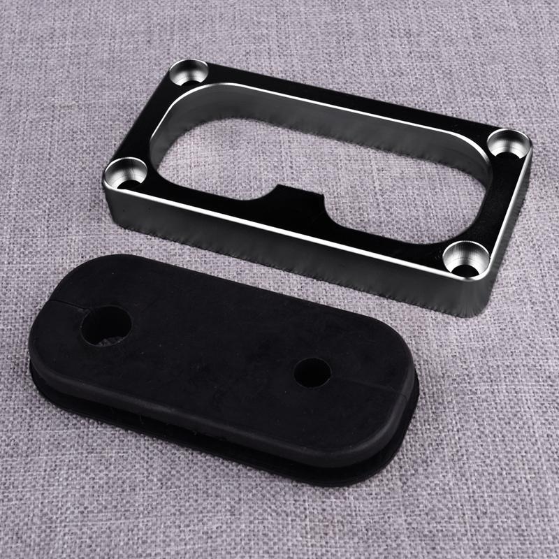 Billet Firewall Shifter Cable Grommet Black Fit for Honda Civic Acura Integra K-Series Swap K20 K20a2 K20z