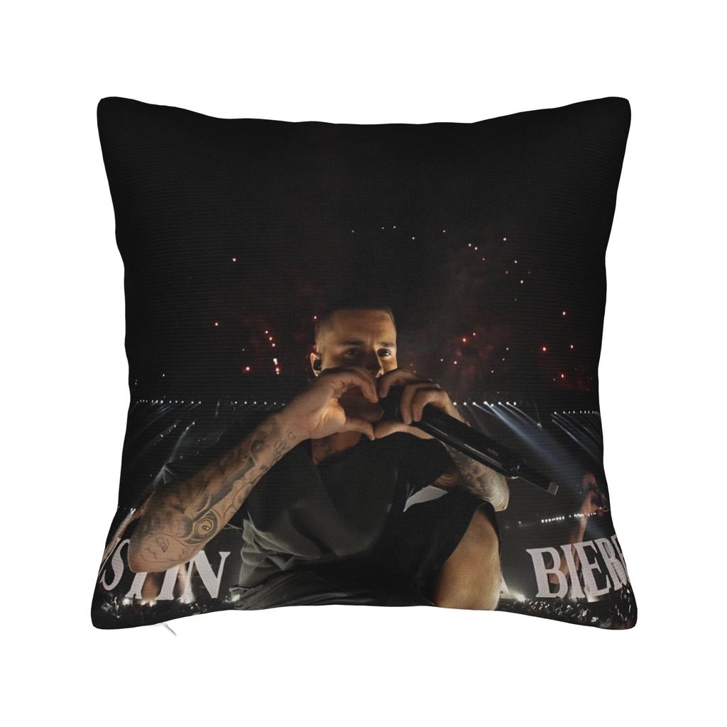 Bieberchella Концерт Джастина Бибера 2026 Наволочка Продукт Мягкая Наволочка Декор Подушка Чехол Постель Несколько Размеров