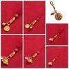 Enamel Lucky Keychain Gourd Key Chain Strap Personality Koi Carp Car Keys Charms  Decoration