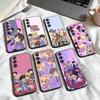 Чехол для телефона O-Ouran High School Anime Host C-Club для Samsung Galaxy A73, A72, A71, A70, A53, A52, A51, Другие Мягкий Черный Корпус