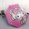 1pc My Melody Pink PlushieUmbrella with Plastic Handle,Suitable for All Seasons Home Travel Outdoor UmbrellaSanlio204