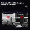 Wireless Car Charger 15W Fast Charging Phone Holder Auto Rotating Phone