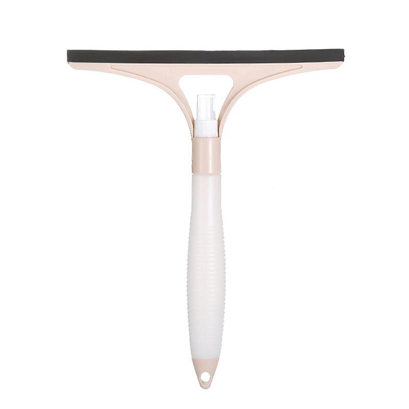 Многофункциональный стеклоочиститель с распылительной насадкой и нескользящей ручкой, многоразовый скребок для мытья окон, пола, двери, стены