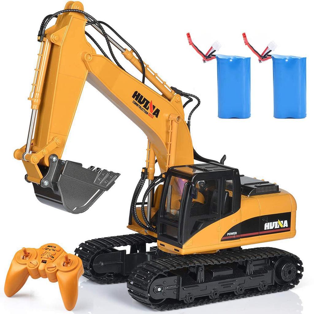 Excavator, Radio Controlled Excavator, Multi-Functional Construction Vehicle, Radio Controlled Excavator, 15CH Excavator, Alloy Reinforced Version,