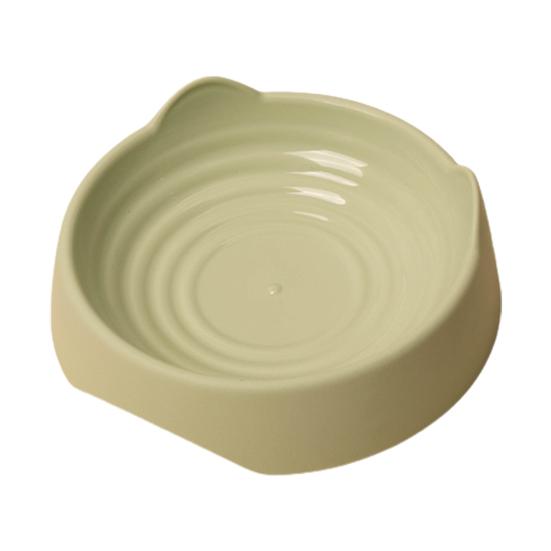 Кормушка для домашних животных Удобная легкая чистка Прочный гладкий край Экологичная кормовая вода Сплошной цвет в форме ушей Кормушка для еды и воды Товары для домашних животных