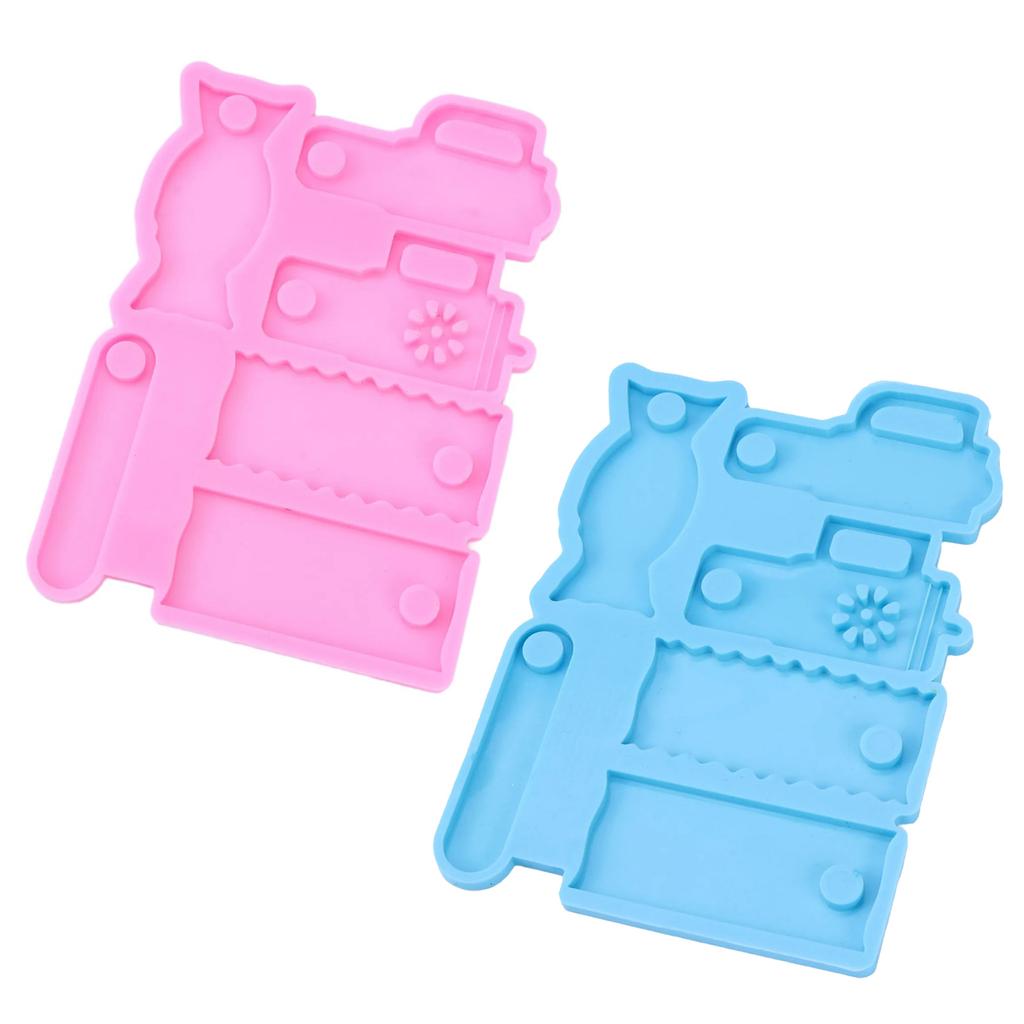 Силиконовая форма для фирменной таблички, формы для крышки чашки, именной таблички, формы для стакана, бутылки, соломы, фиксированный брелок, формы для закладок с отверстием