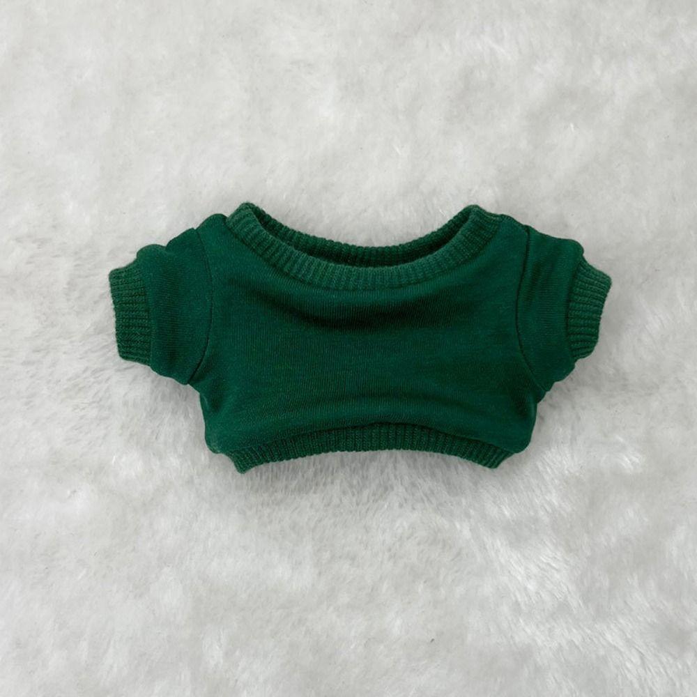 Сплошной цвет 20 см кукла одежда рубашка свитер брюки 20 см детская футболка 20 см кукла