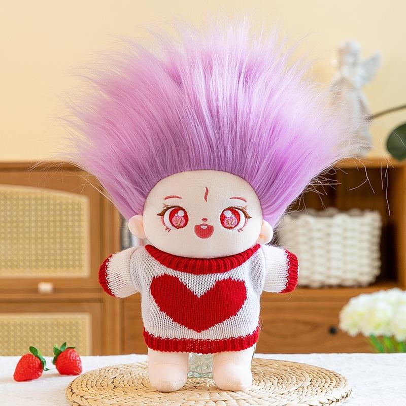 Свитер Хлопковая Кукла Кукла Минни Маленькая Принцесса Тряпичная Кукла Успокаивающая Дети Подарок на День Рождения Дарение