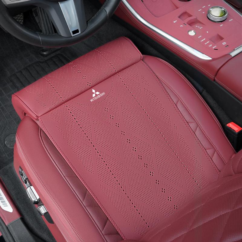 Leather Car Seat Leg Extension Support Cushion For Mitsubishi Lancer Ralliart ASX Mirage Pajero Xpander Attrage L200 Eclipse