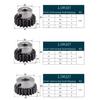 1PC Spur Gear Pinion 1.5M 14T 1.5 Mod Gear Rack 14 Teeth Bore 6/8/10mm 45 Steel CNC Rack Pinion