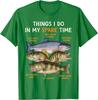Things I Do In My Spare Time Fishing Graphic T-Shirt Funny Fishing Apparel for Unisex Youth and Boys Bass Lovers T-Shirt