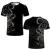 Rebel Skull Gesture Graphic T-Shirt - Edgy Men's Streetwear Tee with 3D Print, Dark Theme, Soft Polyester S-XXXL Mens T Shirts