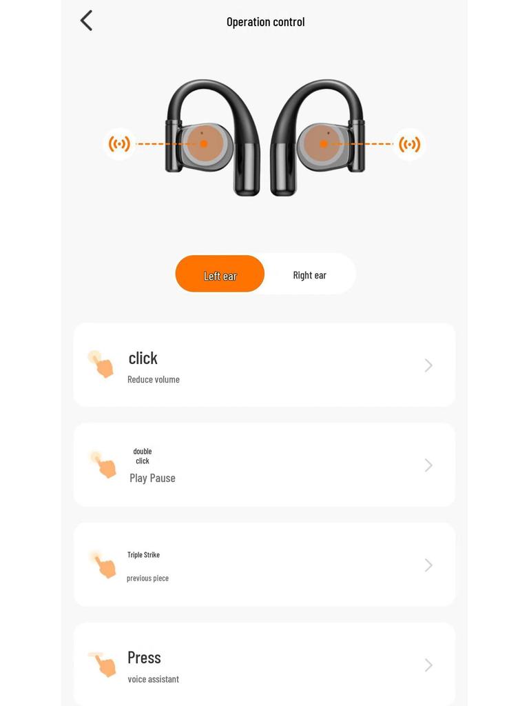 Умные Bluetooth-наушники M118 с ИИ-переводом, высококачественным звуком, долгим временем работы от аккумулятора, индикатором заряда и дизайном с ушным крючком