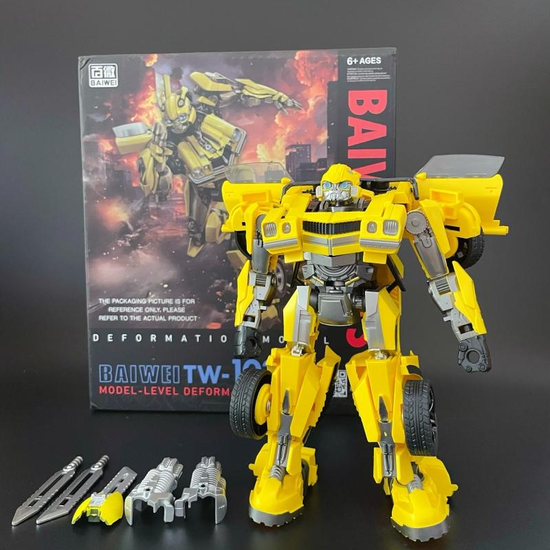 BAIWEI 20см Крутая Трансформирующаяся Фигурка Действия Красивые Игрушки Серия Фильм 7 KO SS13 Аниме Робот Машина Танк Модель Дети Мальчик TW-1029 TW-1032