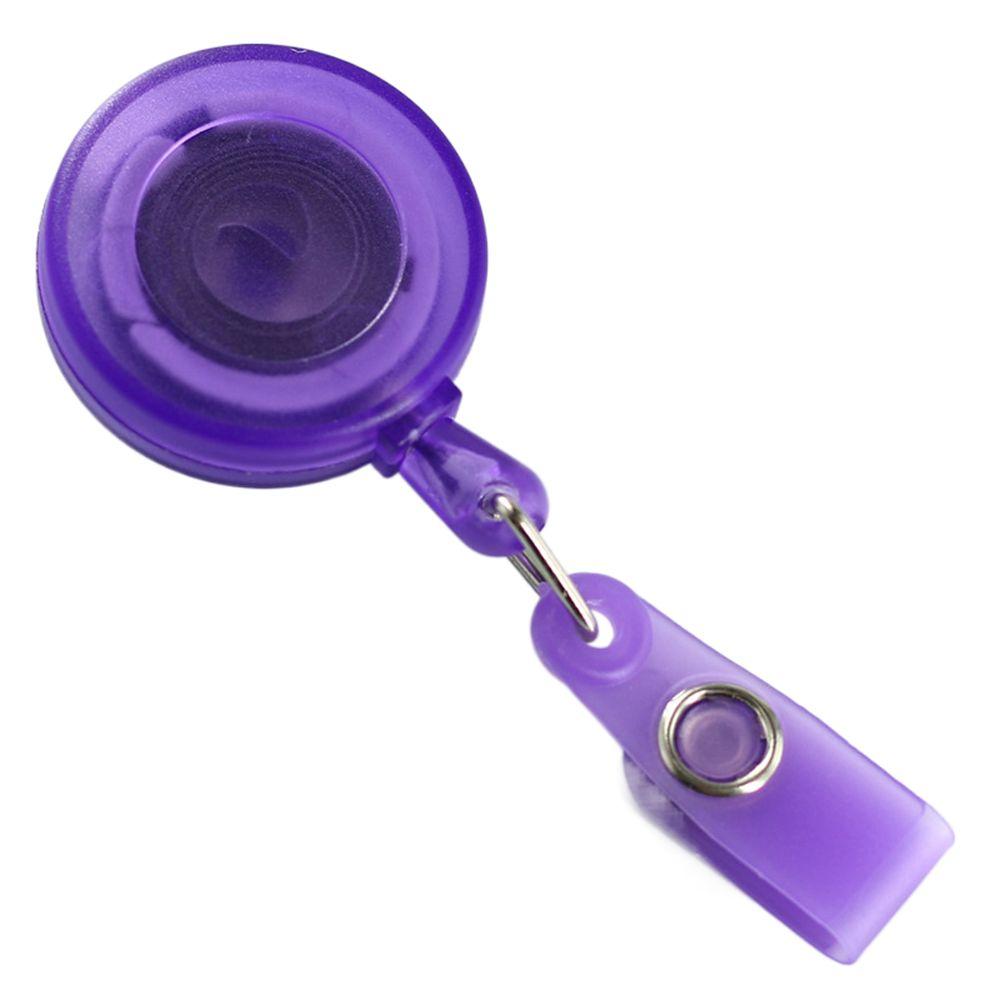 Belt Clip Retractable Badge Reel Key Ring Easy-to-pull Buckle ID Card Holder  School Student