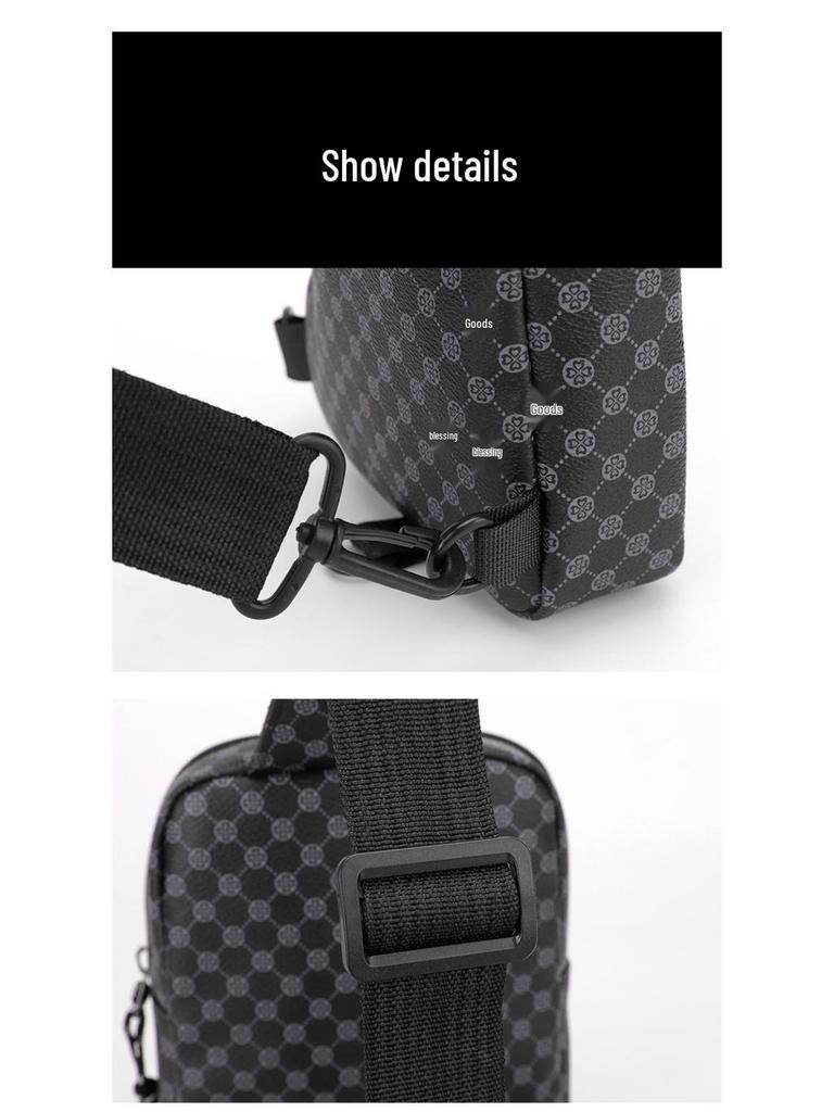 Унисекс Водонепроницаемая Мини Спортивная Сумка Кроссбоди из ПУ - Чехол для Телефона и Вещей первой необходимости