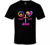 Peace Love Jesus Christian Bible Cold Spr Premium T-Shirt