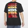 Nike Футболка с короткими рукавами и радужной надписью, мужская, черная BV7634-010