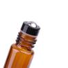 10 мл пустые янтарные стеклянные флаконы для духов эфирные масла металлический шарик-роллер