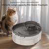 Cats Water Fountain Replacement Filters with Sponges Automatic Pet Hydrations System Water Dispensers Accessories