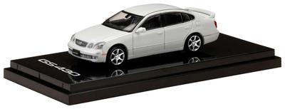 HJ64 1/64 LEXUS GS430 Белый жемчуг Готовая модель