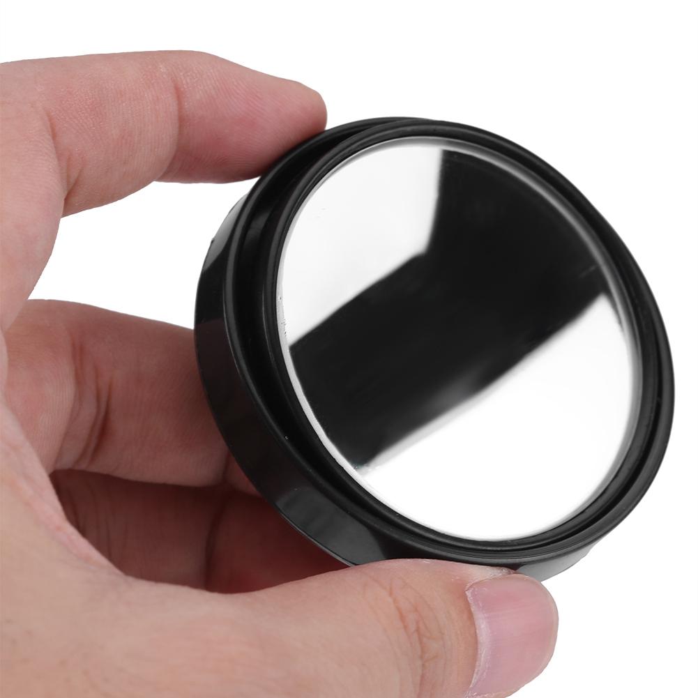Car 360 Degree Rotation Diameter Small Round Mirror 50mm Blind Spot Reversing Rearview Mirror