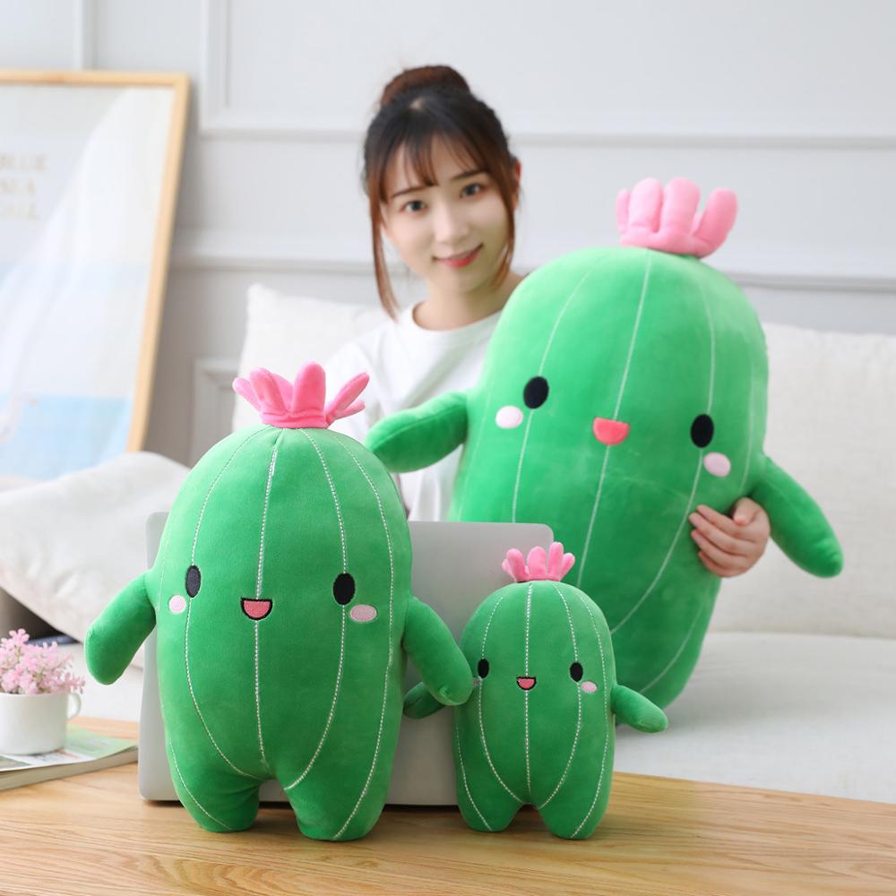 1 шт. 25/40/65 см Kawaii плюшевые игрушки-кактусы мягкие растения куклы подушка для детей детские игрушки украшения на день рождения подарки