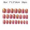 Trendy Cat Eye Fake Nails L10 For Women In 2 Styles