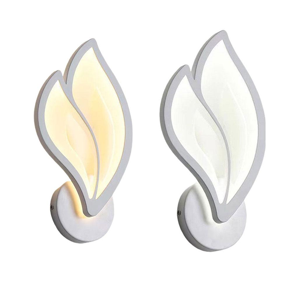 Лепесток настенный светильник акриловый светодиодный настенный светильник современный внутренний настенный светильник для спальни гостиной