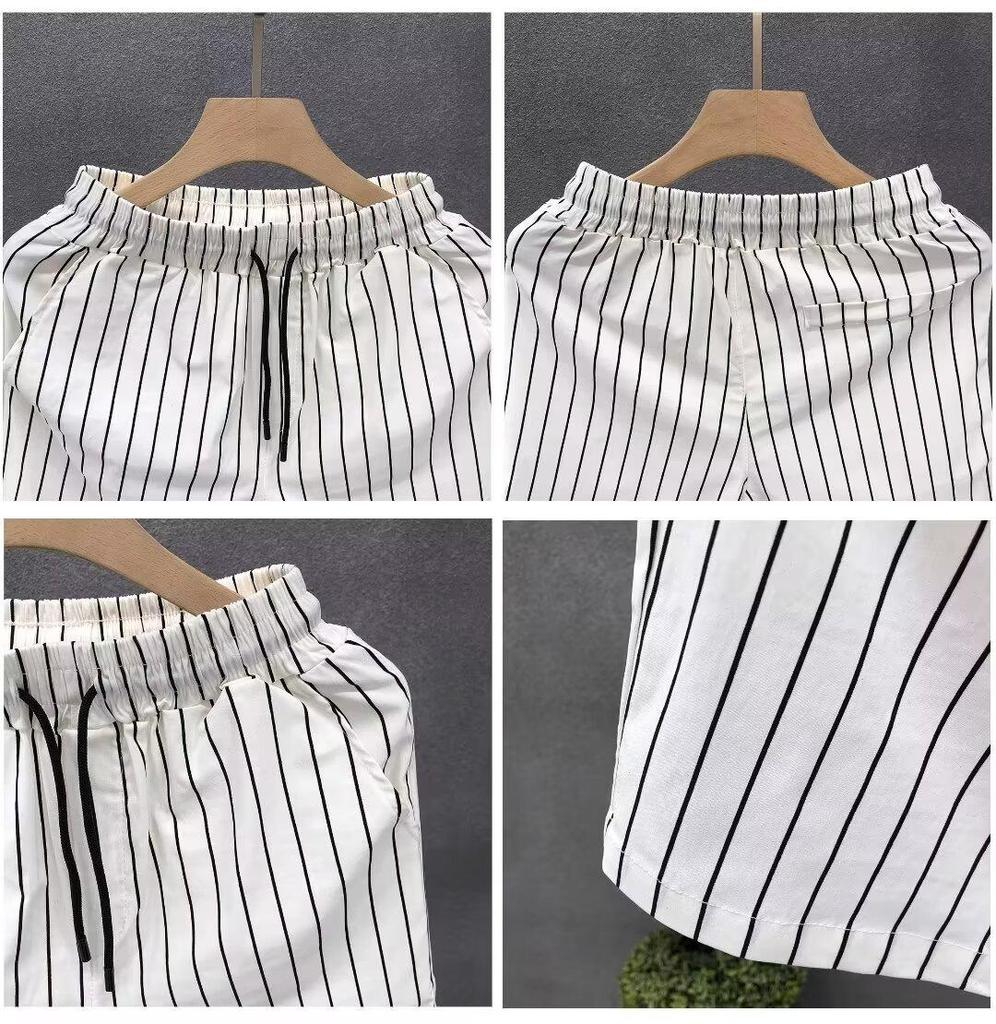 Мужские повседневные шорты средней длины в корейском стиле, летняя уличная одежда