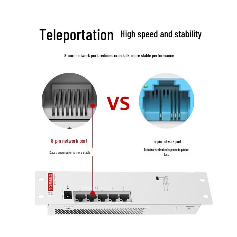 Huawei S110-4P1T-BU 5-Port Gigabit PoE Switch