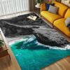 Rocky Coastline Living Room Nonslip Area Rug Soft Carpet For Bedroom Game Playroom Sofa Office Home Decor Doormat Christmas Gift C9301623