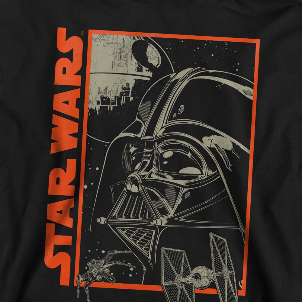 Star Wars Childrens/Kids Darth Vader Outline Hoodie