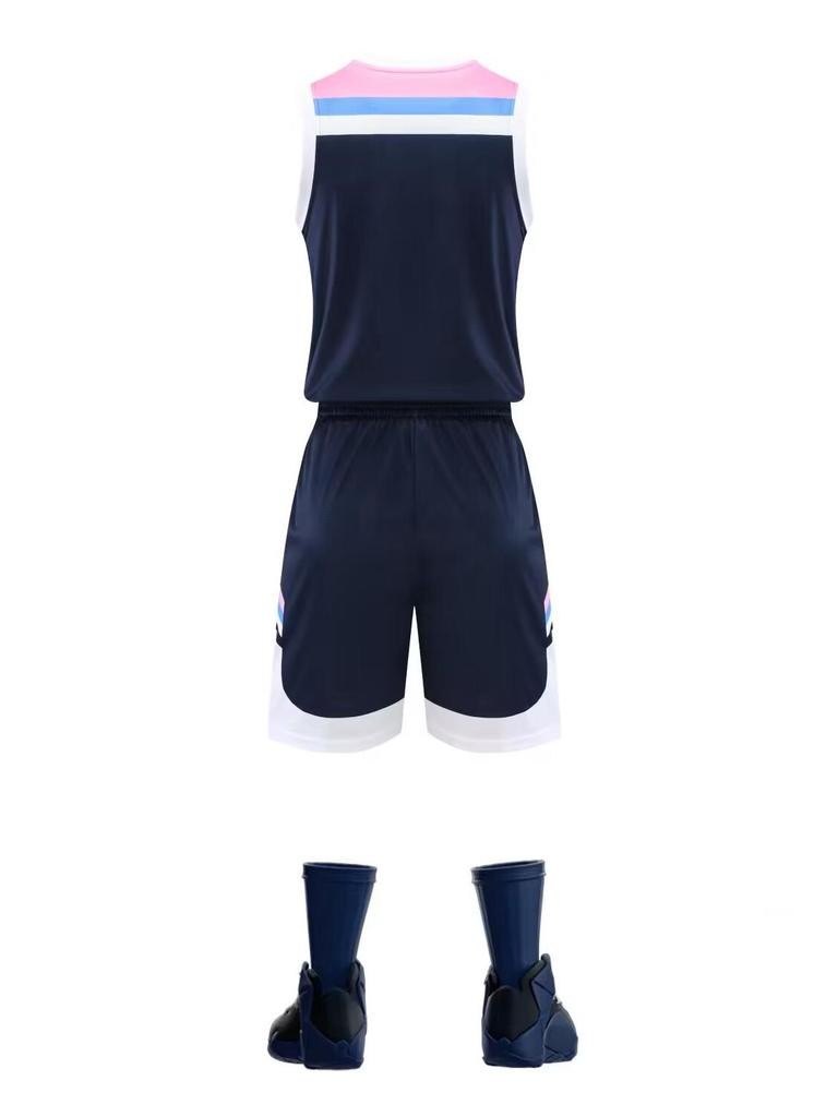 Комплект баскетбольной формы нового стиля: Индивидуальные тренировочные джерси для мужчин и женщин