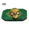 Turtle Lover Gift Idea Luck Wallet Charm , Gold Coin Pendant for Purse And Tone Zipper Ornament Handbag, Feng Shui Money Decoration with Faux Leather