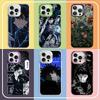 Чехол для телефона Fushiguro Megumi Jujutsu Kaisen для iPhone 17 16 15 14 11 12 13 Pro Max Pro Plus Цветной Серебряный Чехол