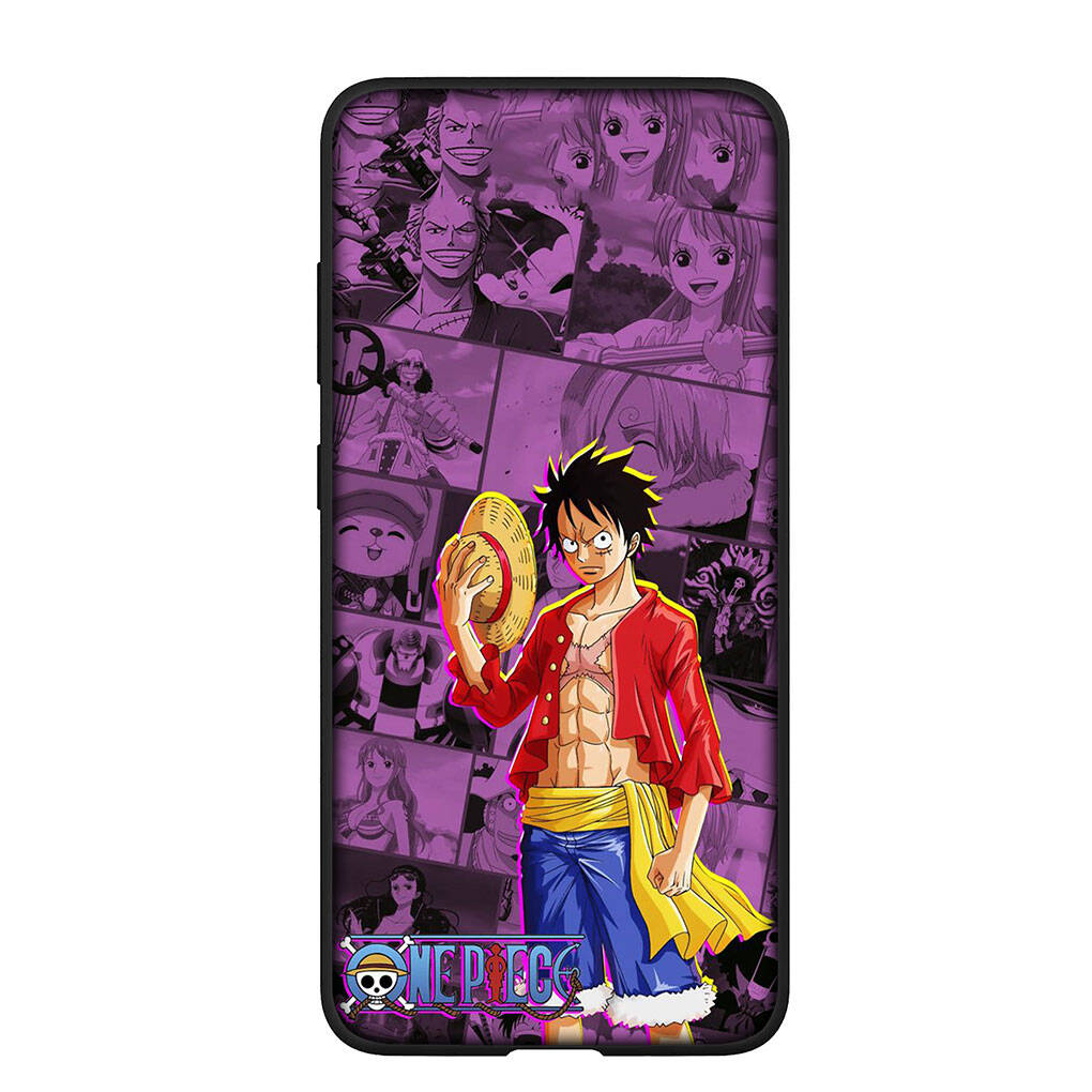 Case for iPhone 17 15 16 Plus Redmi Note 14 12 11 13 Pro Max Huawei P30 P20 Lite OPPO A60 A40 A80 A38 A54 Shanks Funda One Pieces Luffy Red Hair Cover