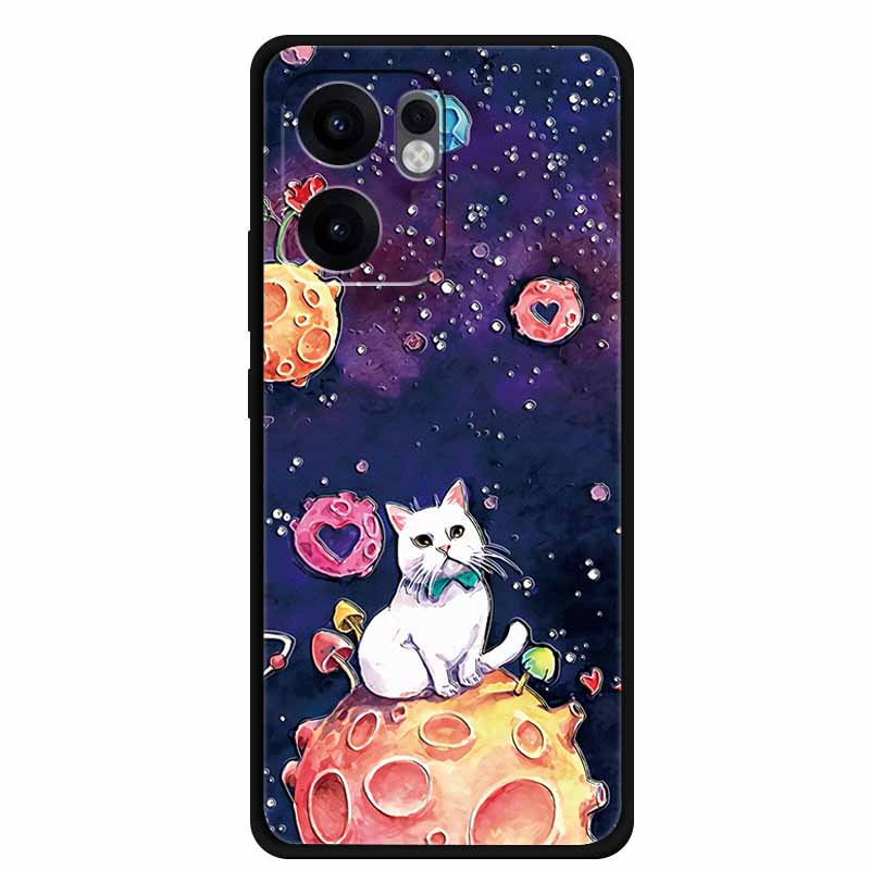 3D Тисненый Чехол Для OPPO Reno 13F 14F Чехол 13 14 F Coque Цветы Силиконовый Мягкий Задний Чехол Для OPPO Reno 13 Pro A38 A18 Чехол для Телефона